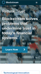 Mobile Screenshot of blockstream.com